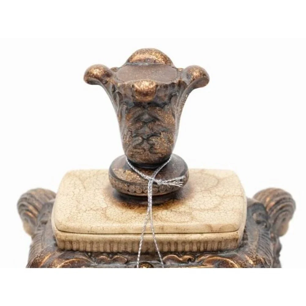 Distinctive Accents Small Cupid Fantasy Jewelry Box Ornate Design New Unboxed